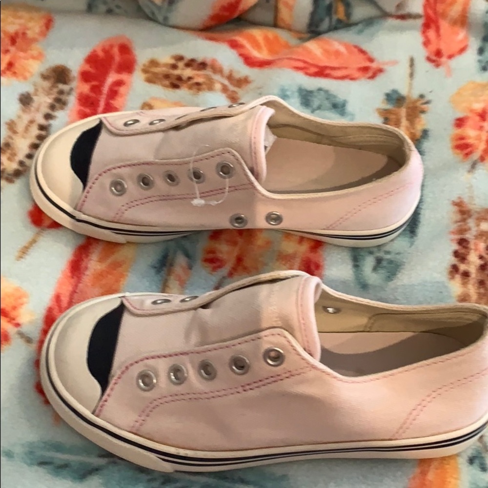 Girls Lands End slip on sneaker